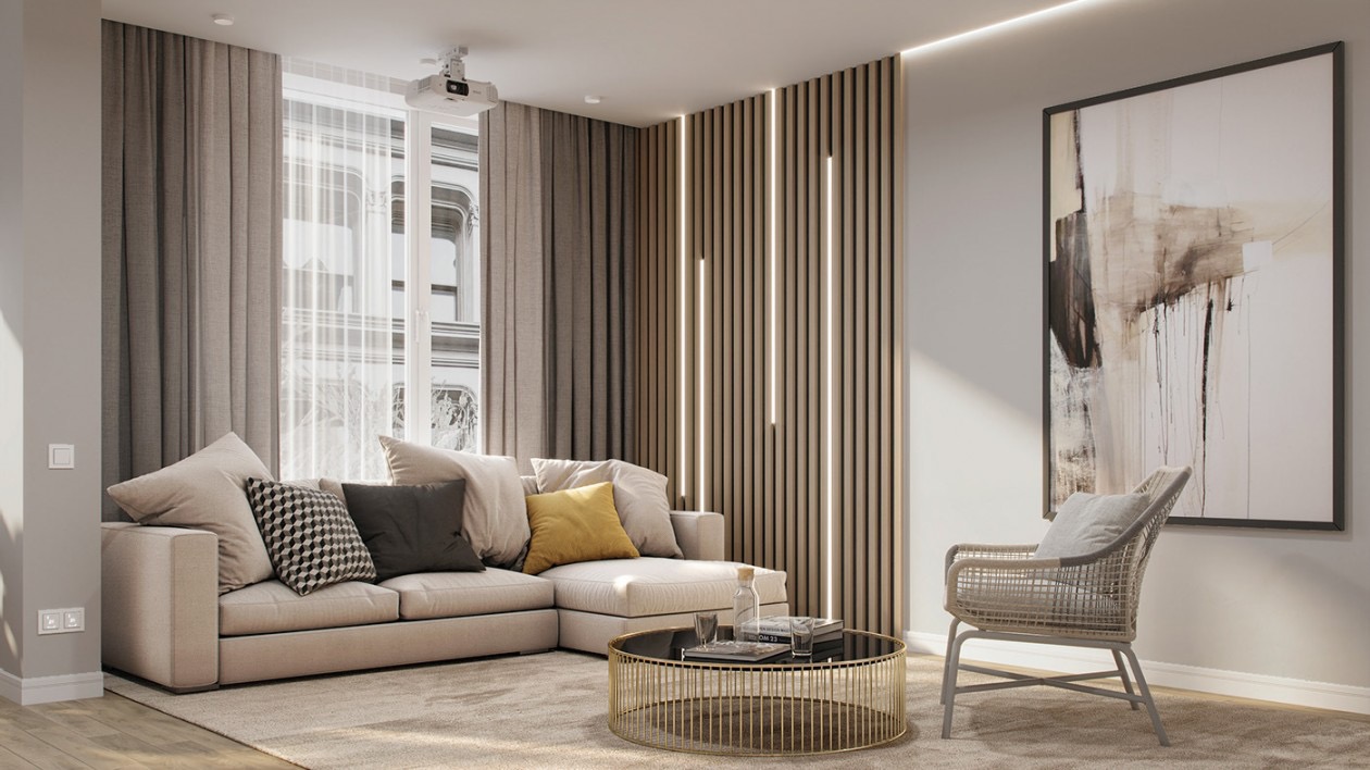 云星&middot;錢隆世家98㎡北歐風(fēng)格案例