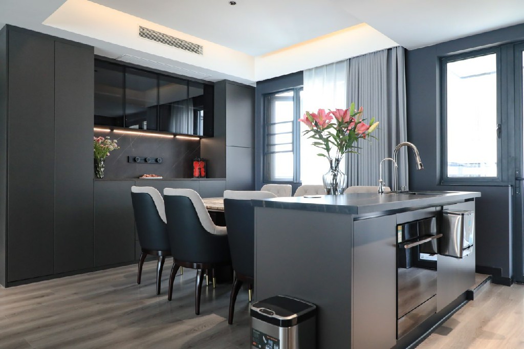 南寧新房裝修-現(xiàn)代風(fēng)格-獨立島臺 南寧新房裝修-現(xiàn)代風(fēng)格-獨立島臺