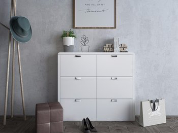 玄關(guān)鞋柜這樣設計，還能擴寬鞋子收納空間！