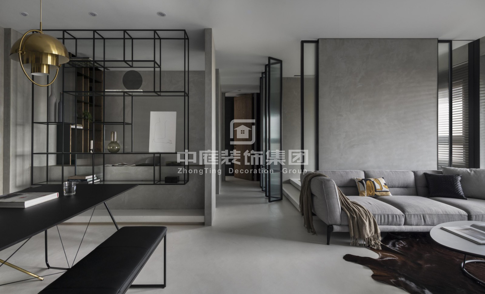 天健西班牙小鎮(zhèn)103平現代風格案例